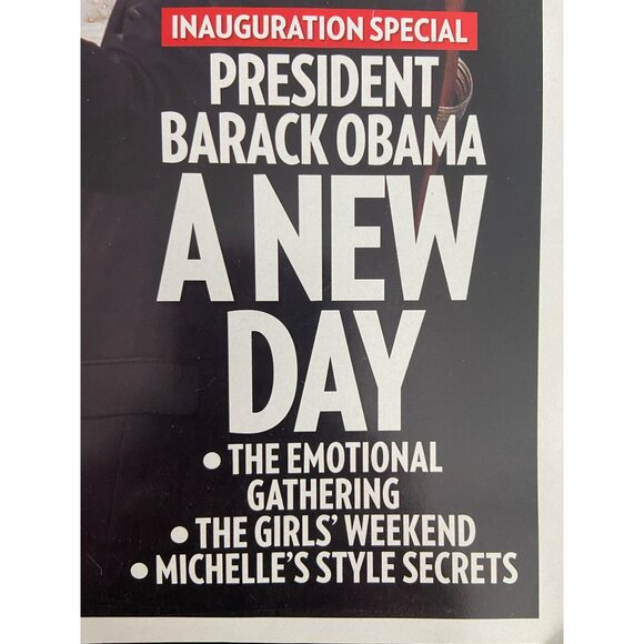 INAUGURATION SPECIAL ISSUE * President Barack Obama & First Lady Michelle Obama - Picture 4 of 6